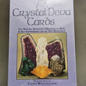 Crystal Deva Cards: The Mineral Kingdoms Messages of Hope and Self- - VERY GOOD